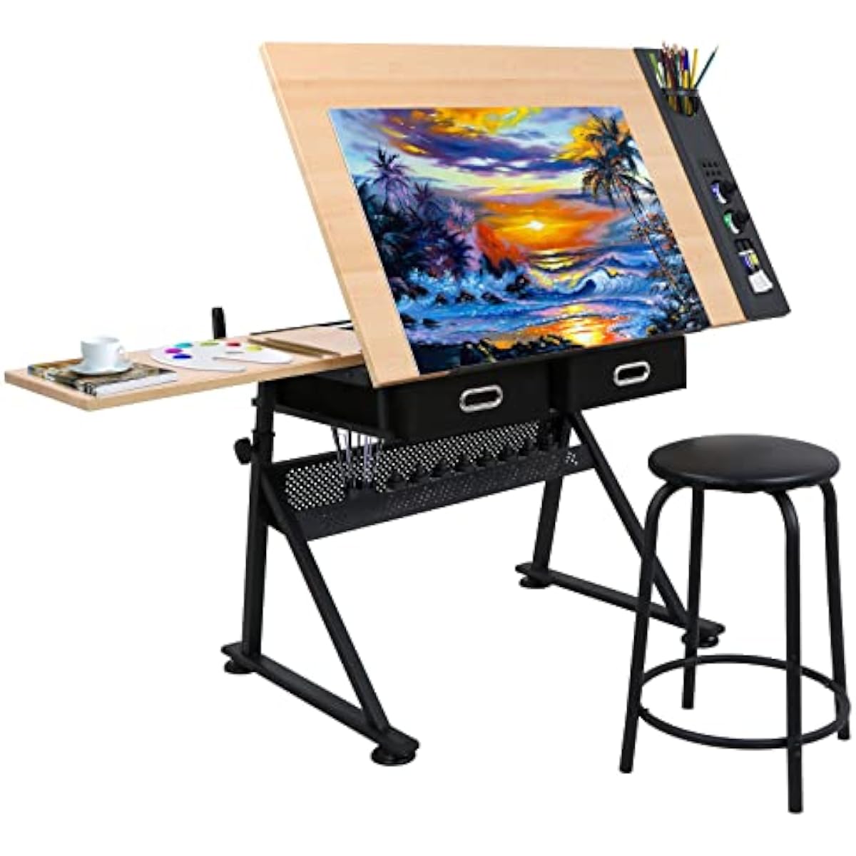 Tables - Scrivania da Disegno Regolabile in Altezza