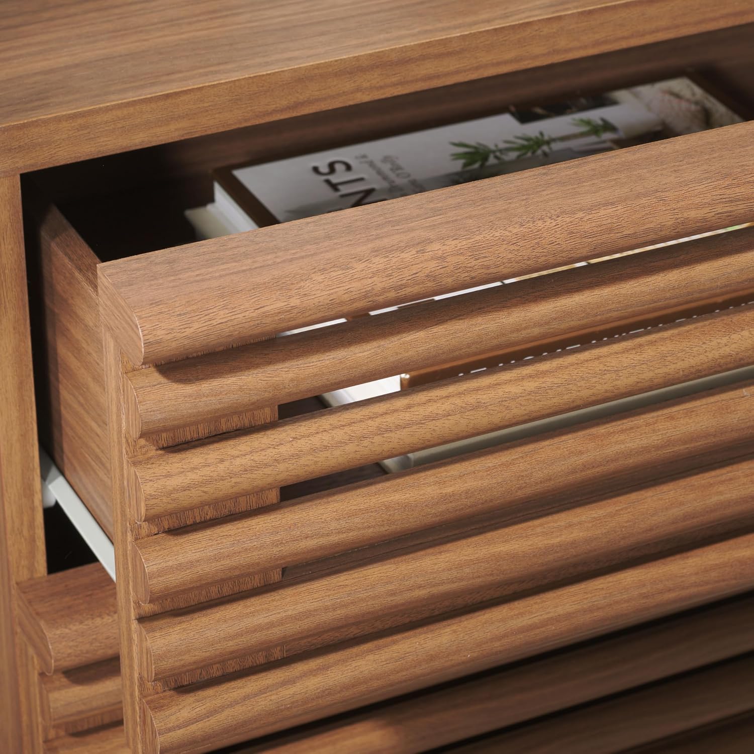 Comodino Averi in noce scuro c - Solid Wood Nightstand 2 Drawers recensione e prezzo