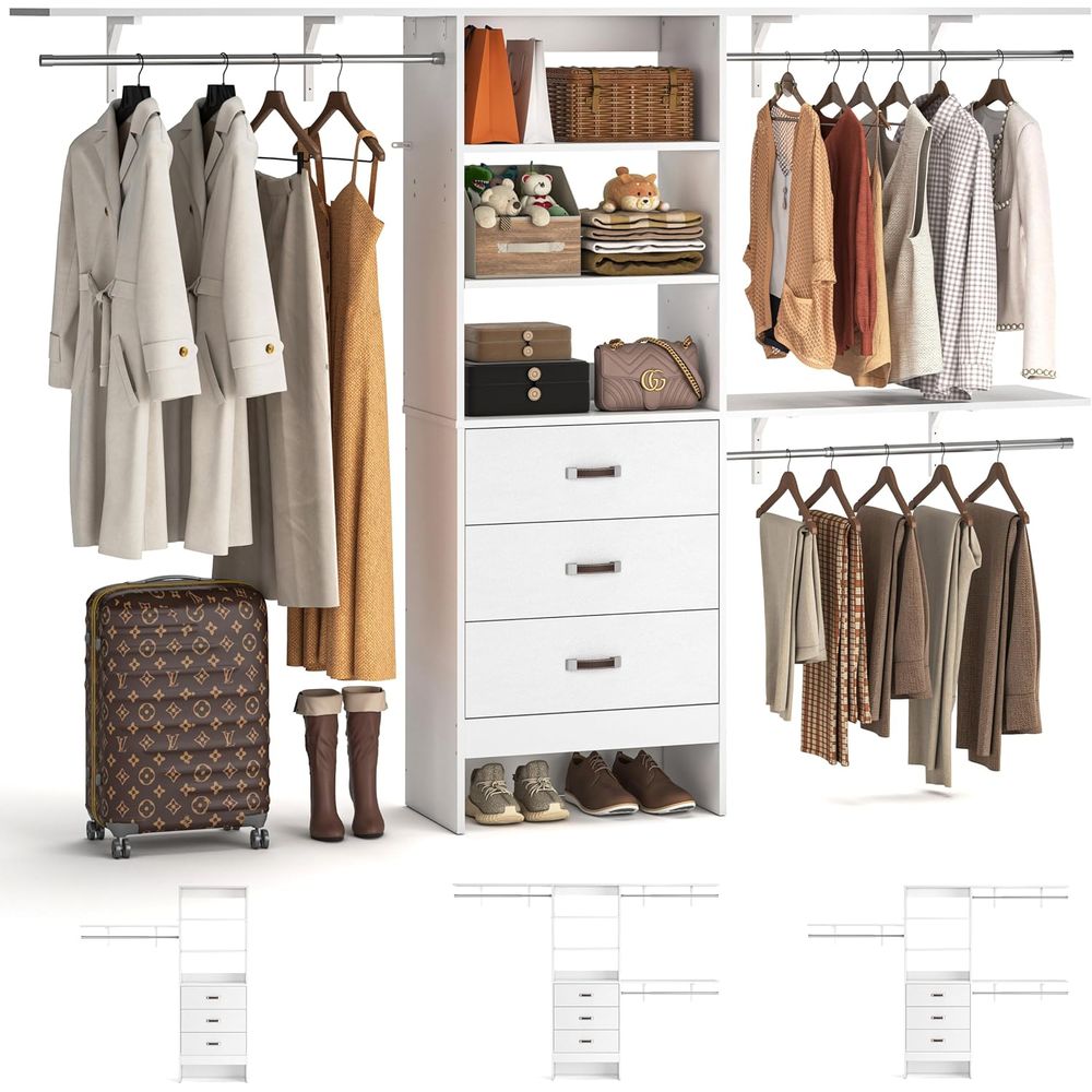 Sistema Armadio 8T, Organizzat - Bedroom Furniture recensione e prezzo