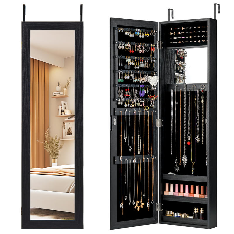 Armadio portagioie con serratu - Full Length Mirror Jewelry Armoire recensione e prezzo