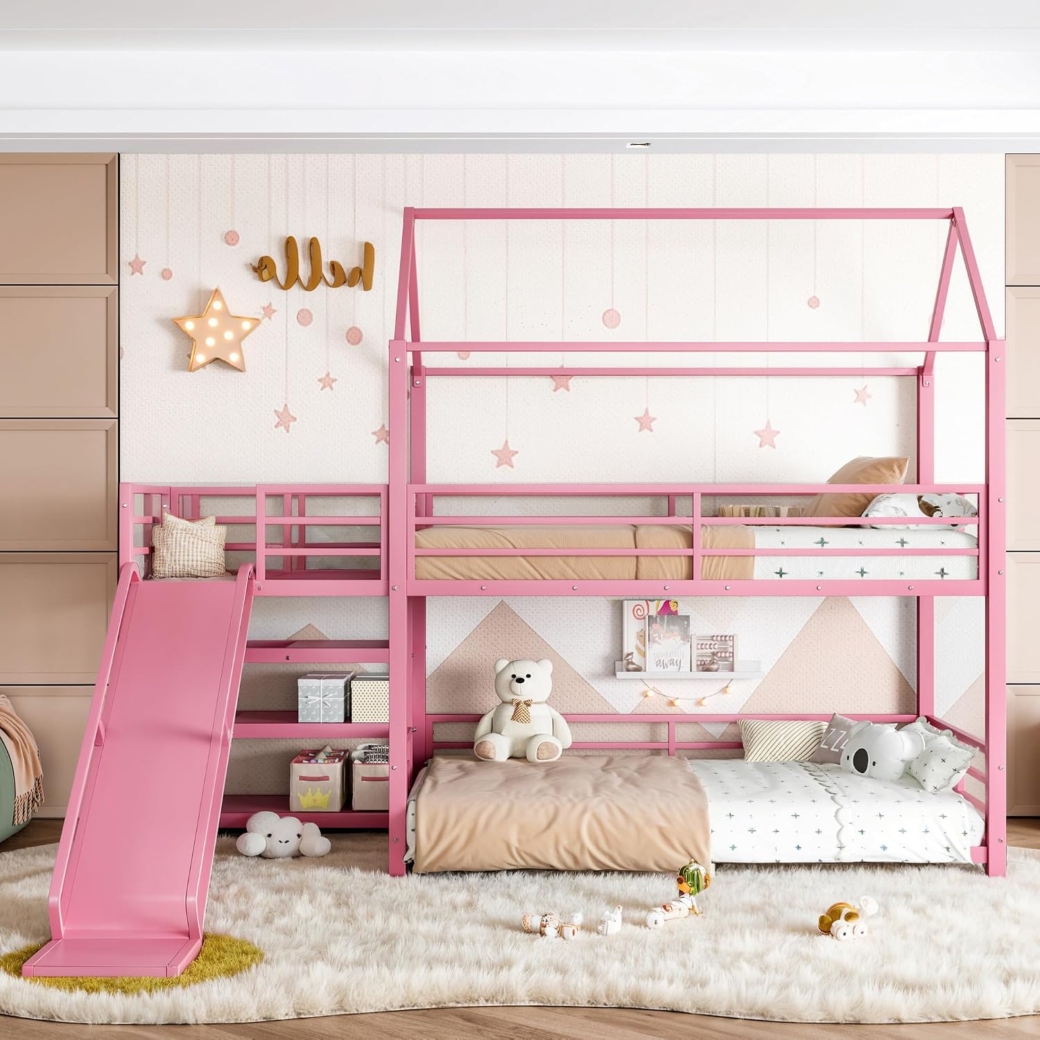 Letto a castello con scivolo e - Bunk Bed With Stairs And Slide recensione e prezzo