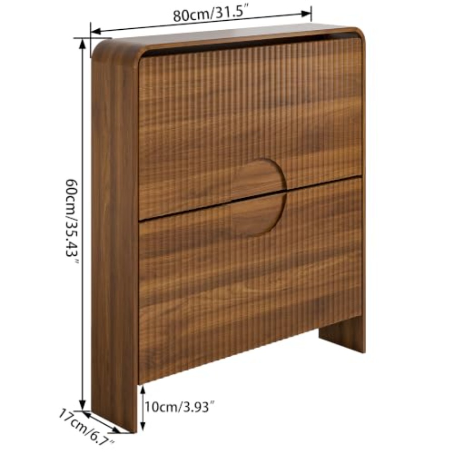 Mobiletto Portascarpe Sottile  - Shoe Rack Cabinet Narrow Entryway recensione e prezzo