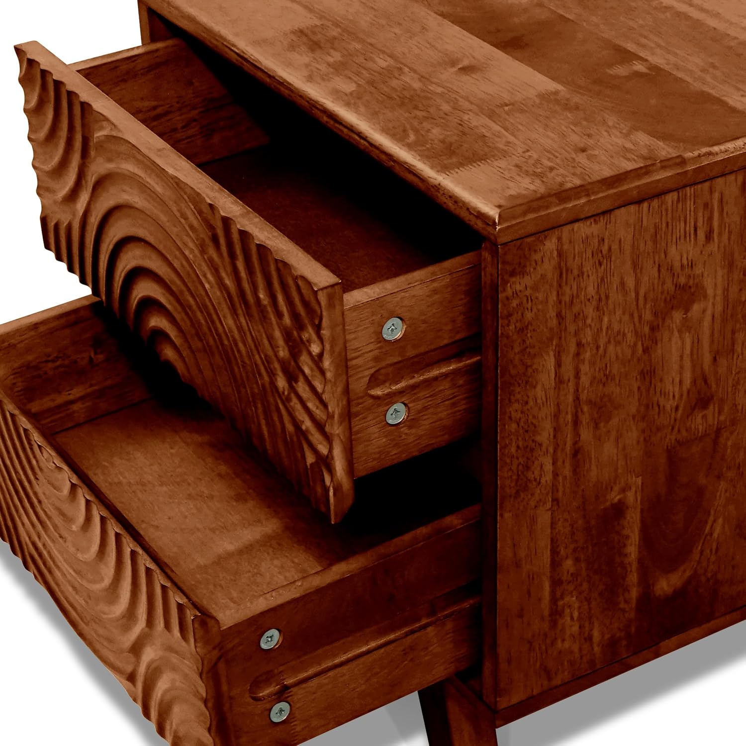 Comodino in Legno Massello di  - Solid Wood Nightstand 2 Drawers recensione e prezzo