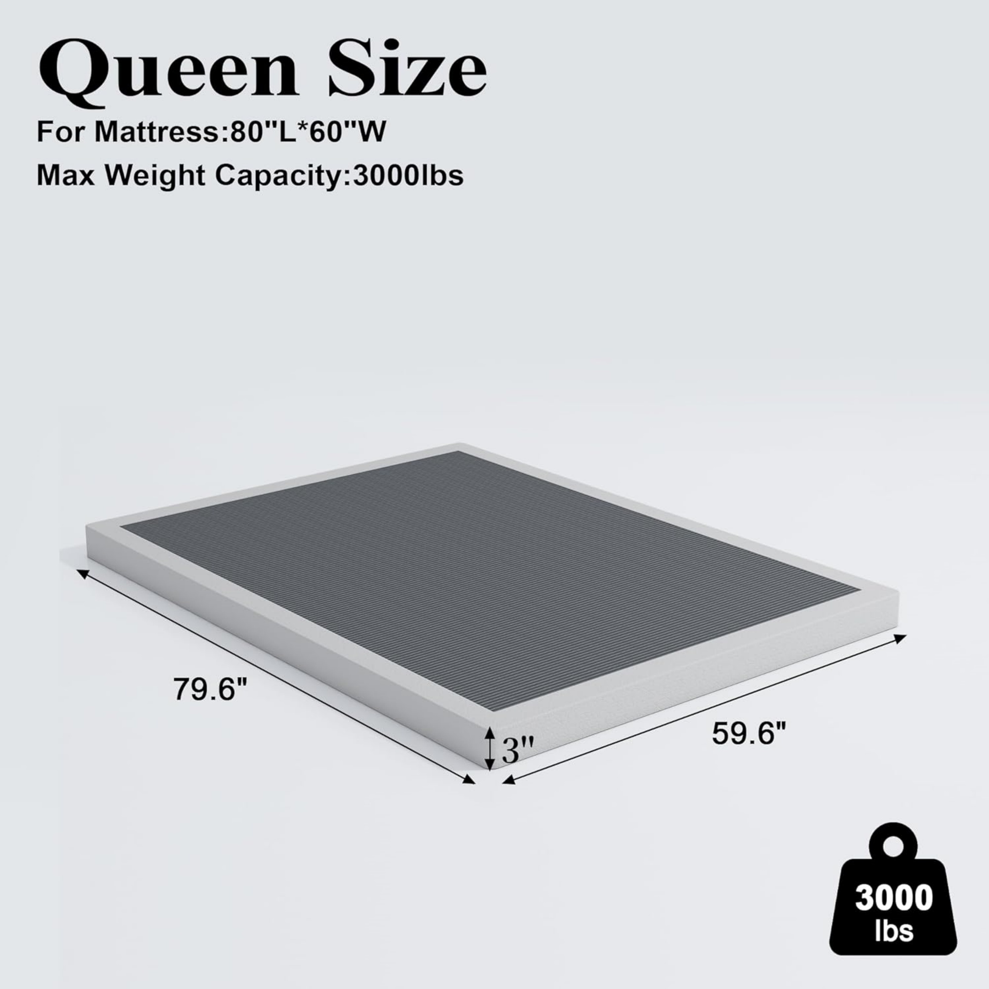 Base per materasso a basso pro - Memory Foam Mattress In A Box Queen recensione e prezzo