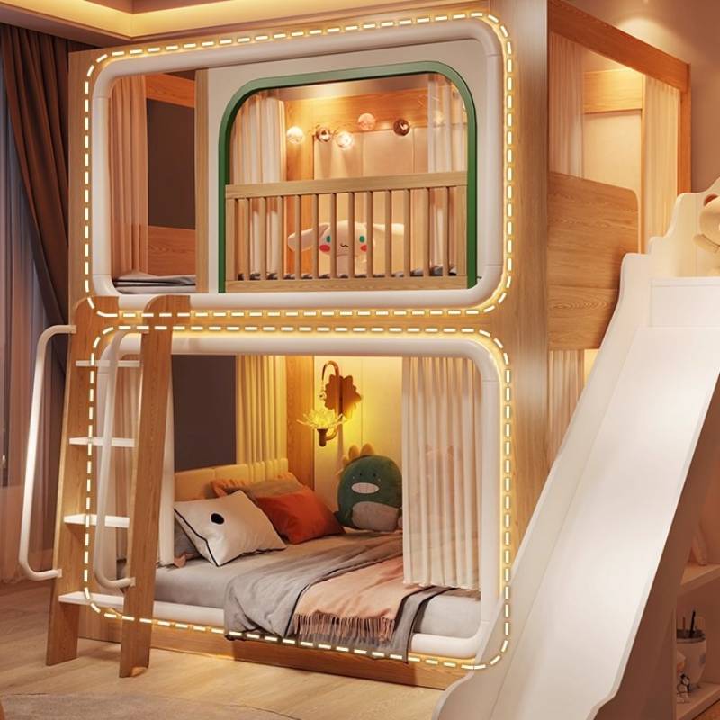 Loft Letti per bambini a due p - Bunk Bed With Stairs And Slide recensione e prezzo